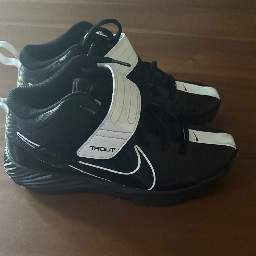 Nike Black and White Turf Shoes